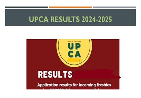 upcat results 2024-2025